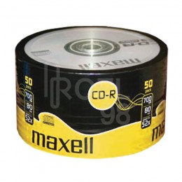 CD-R80 MAXELL, 700MB, 52x, 50 бр