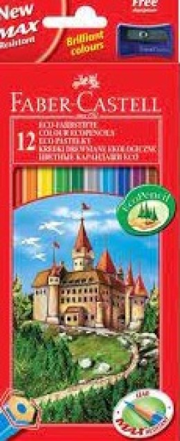 Цветни моливи Faber-Castell -12 цвята