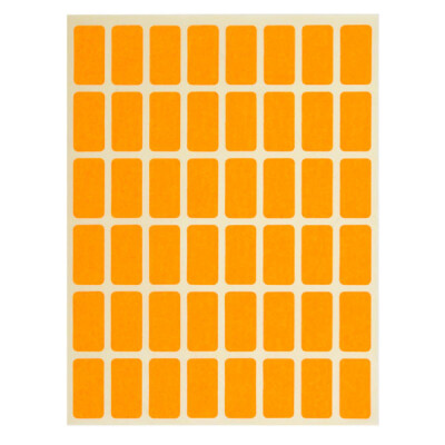 Етикет за цени 12/23 оранжев