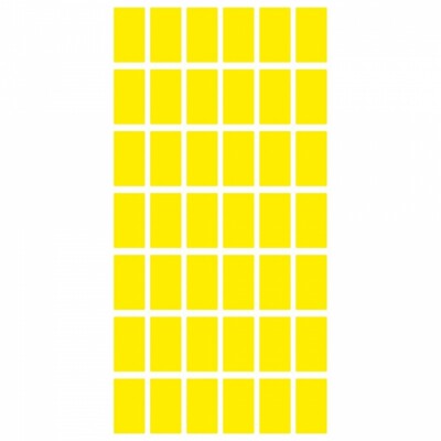 Етикет за цени 17/30 Жълт