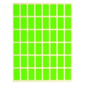 Етикет за цени 17/30 Зелен