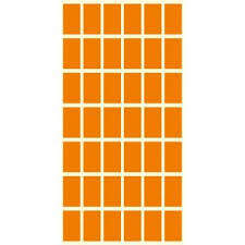 Етикет за цени 17/30 Оранжев