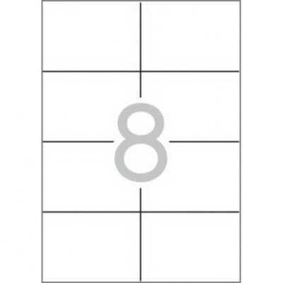 Етикети СЗЛ 8 етик/лист 105/74мм Етикети СЗЛ 8 етик/лист 105/74мм