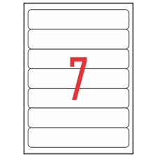 Етикети СЗЛ 7етик/лист 192.5×39.0 мм Етикети СЗЛ 7етик/лист 192.5×39.0 мм