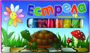 Пластилин 10цв.Естрела Пластилин 10цв.Естрела