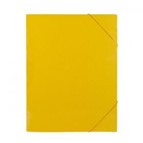 Папка с ластик Картон,А4 Жълта Папка с ластик Картон,А4 Жълта
