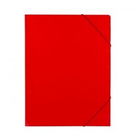 Папка с ластик Картон,А4 Червена Папка с ластик Картон,А4 Червена
