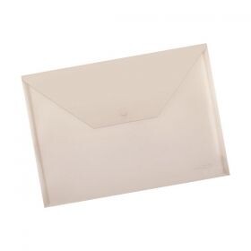 Папка джоб с копче PP,А4 Прозрачна Папка джоб с копче PP,А4 Прозрачна