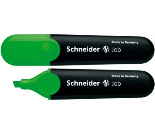 SCHNEIDER JOB Маркер текст зелен