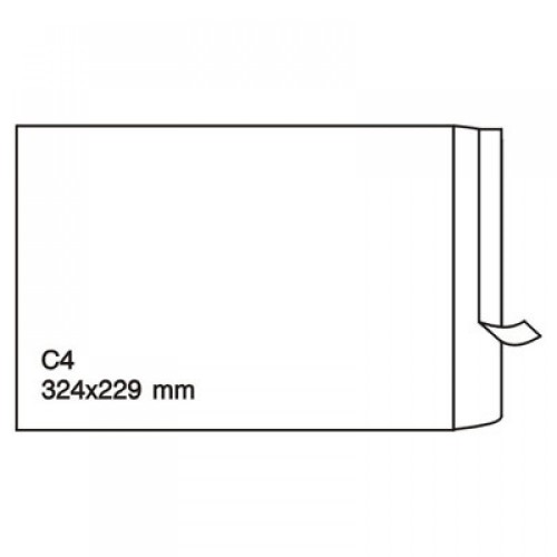 Плик С4 90g,бял,оп.50