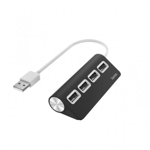 USB хъб HAMA, USB 2.0, 1:4, 480Mbit/s