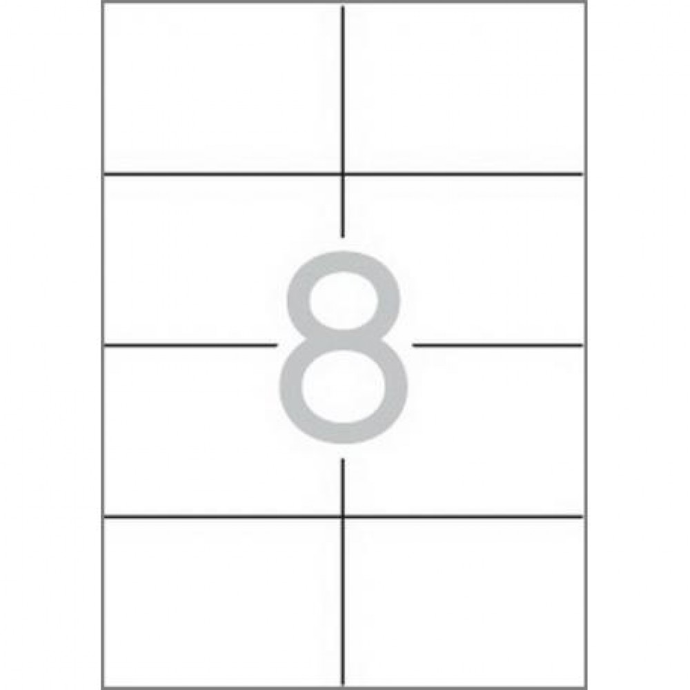 Етикети СЗЛ 8 етик/лист 105/74мм